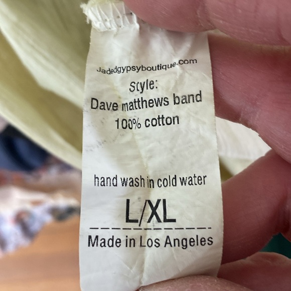 JADED GYPSY DAVE MATTHEWS BAND TOP - Picture 9 of 9